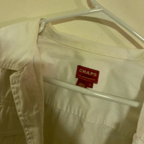 Chaps White Jean Jacket - Picture 3 of 3